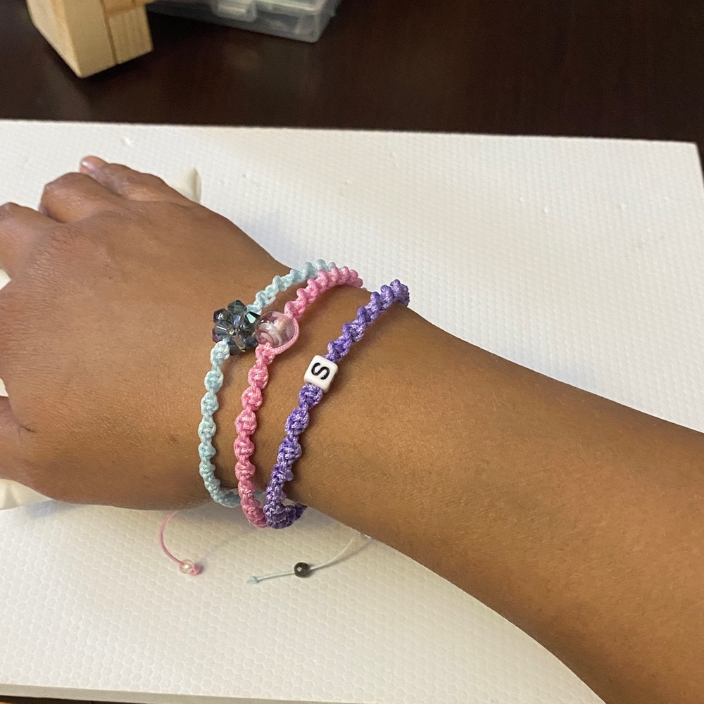 Pastel Friendship Women’s woven Bracelet set